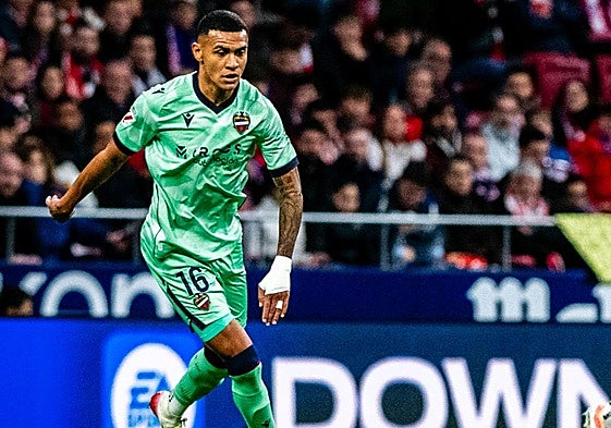 Kervin Arriaga, ante el Atlético.