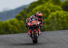 Manuel González en el Gran Premio de Portugal