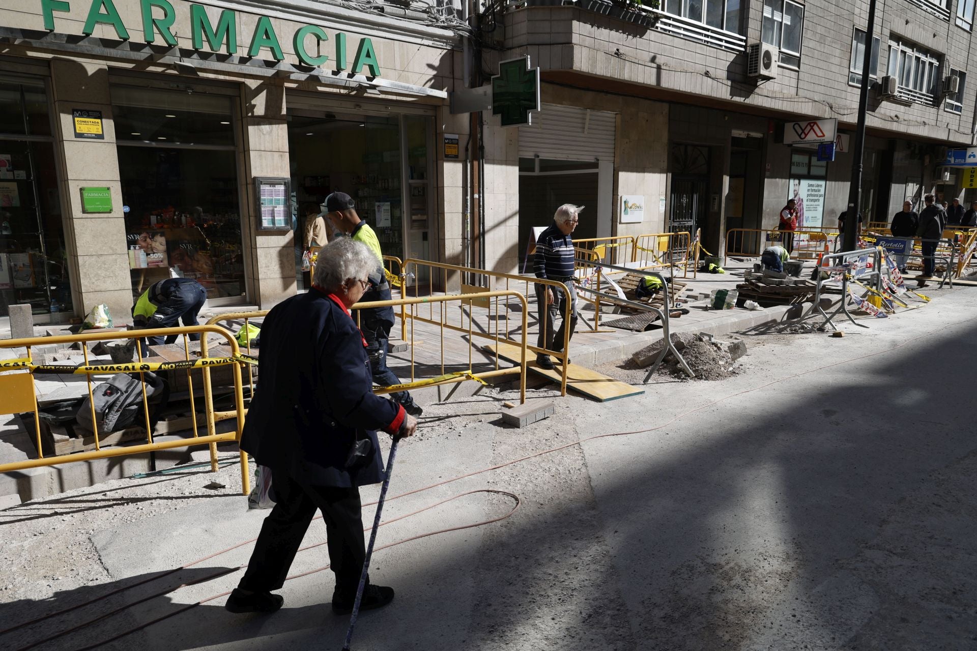 Fotos: Así avanzan las obras en la avenida Giorgeta de Valencia