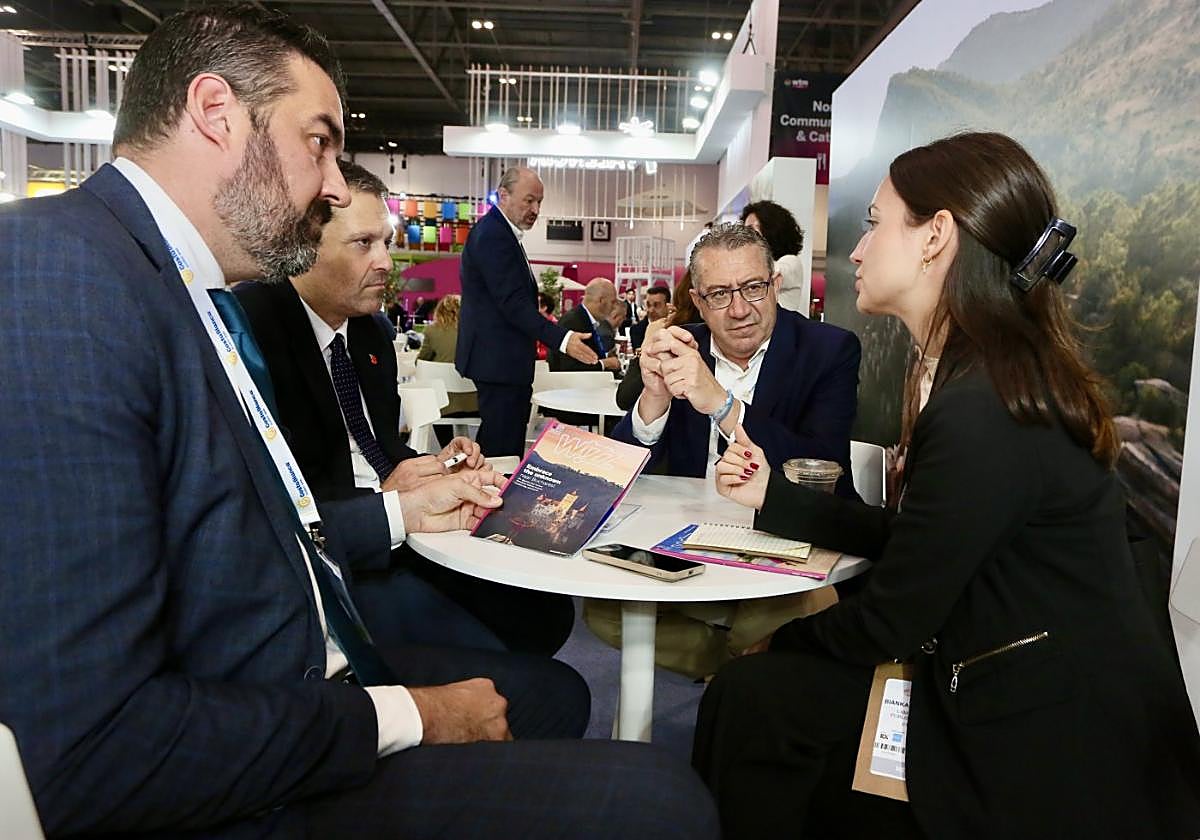 Primera jornada de la feria WTM en Londres (Reino Unido).