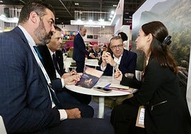 Primera jornada de la feria WTM en Londres (Reino Unido).