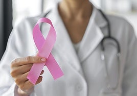 Símbolo de la lucha contra el cáncer de mama.