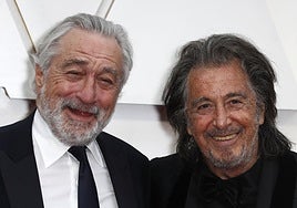 Robert De Niro y Al Pacino en una imagen de archivo.