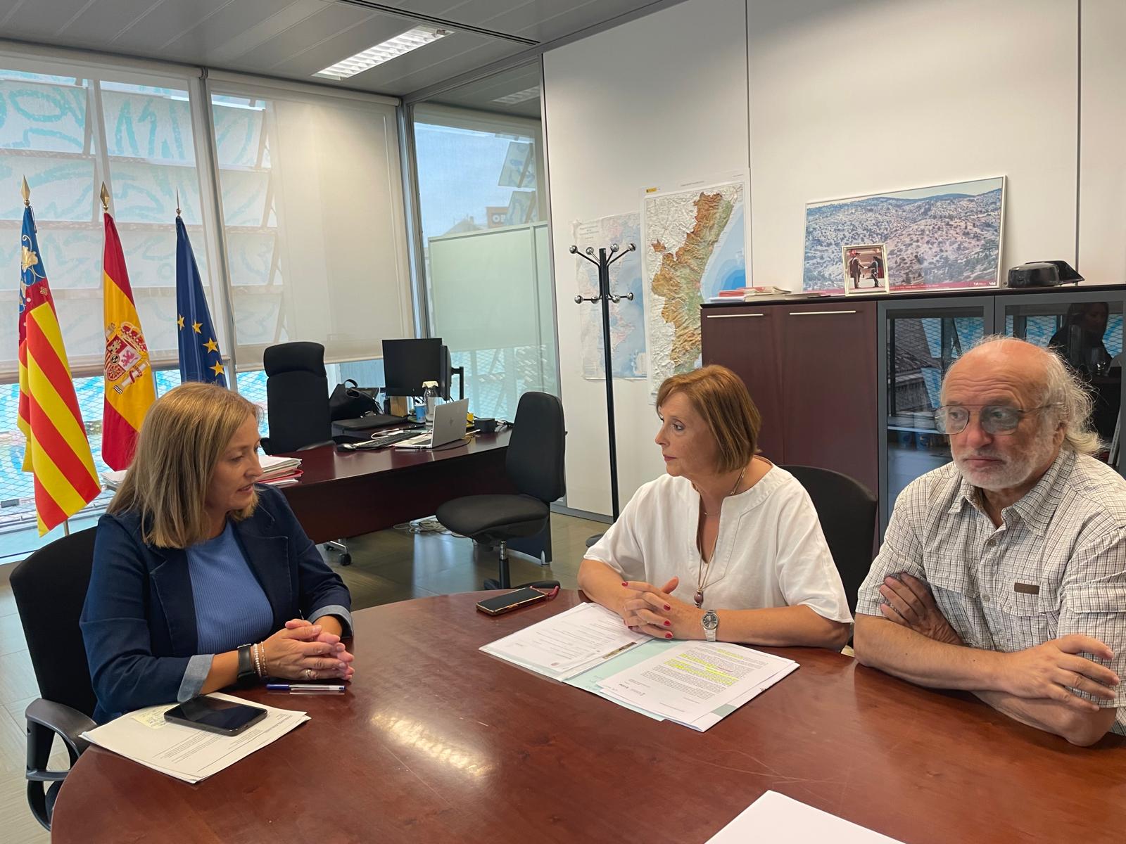 Una reunión con la Dirección General de Prevención de Incendios.