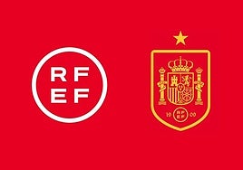 Logo de la Federación Española de Fútbol y de la selección absoluta