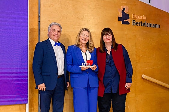 La doctora Patricia Smeyers, premiada por su divulgación de la Epilensia.