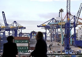 El Puerto de Valencia, en 2018.