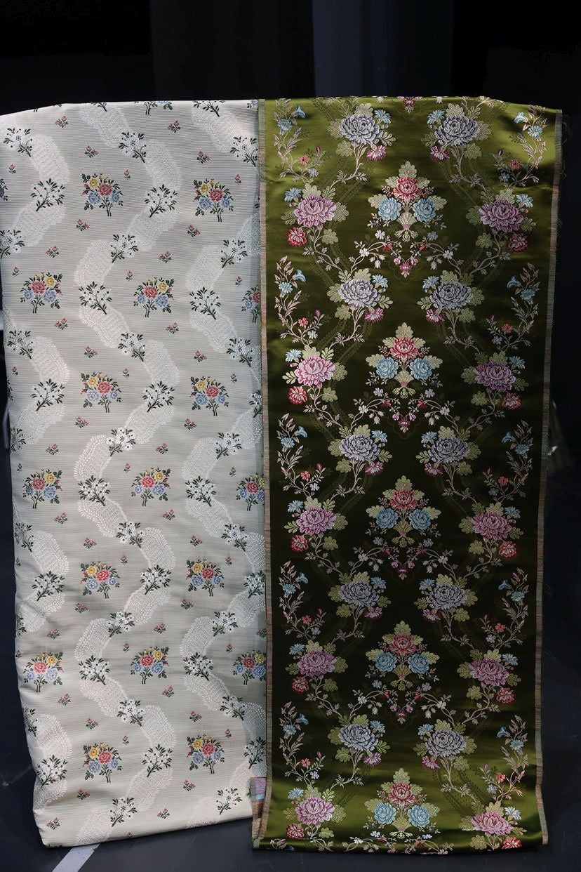 Las telas de los trajes de la corte de honor infantil de las Fallas 2026