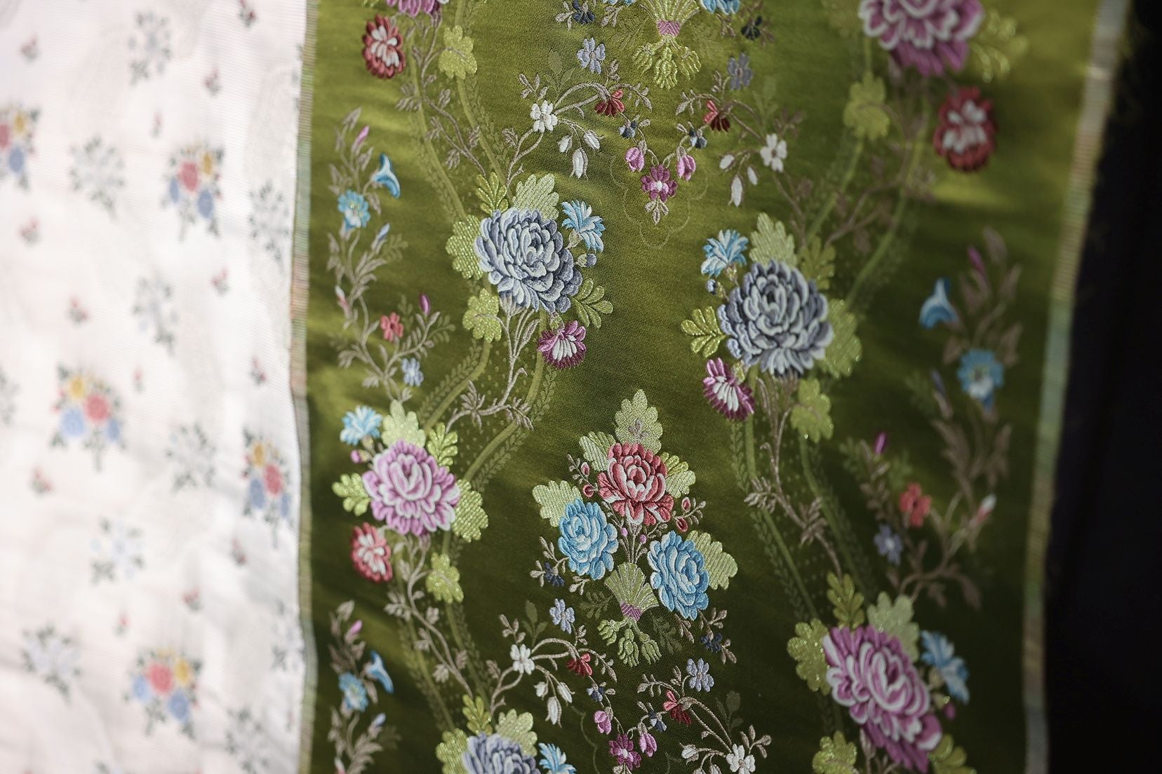 Las telas de los trajes de la corte de honor infantil de las Fallas 2026