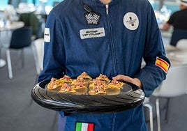La propuesta gastronómica de Vilaplana Catering, en el el MotoGP VIP Village.