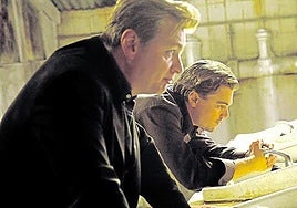 Di Caprio, junto a Nolan.