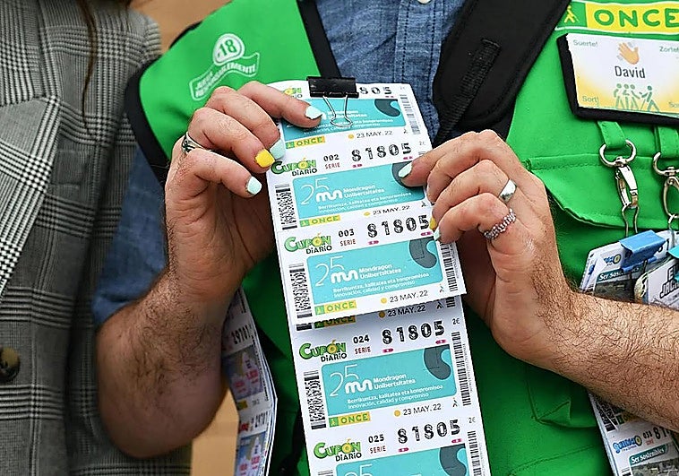 El Cupón Diario de la ONCE de este miércoles entrega 500.000 euros a un único premiado