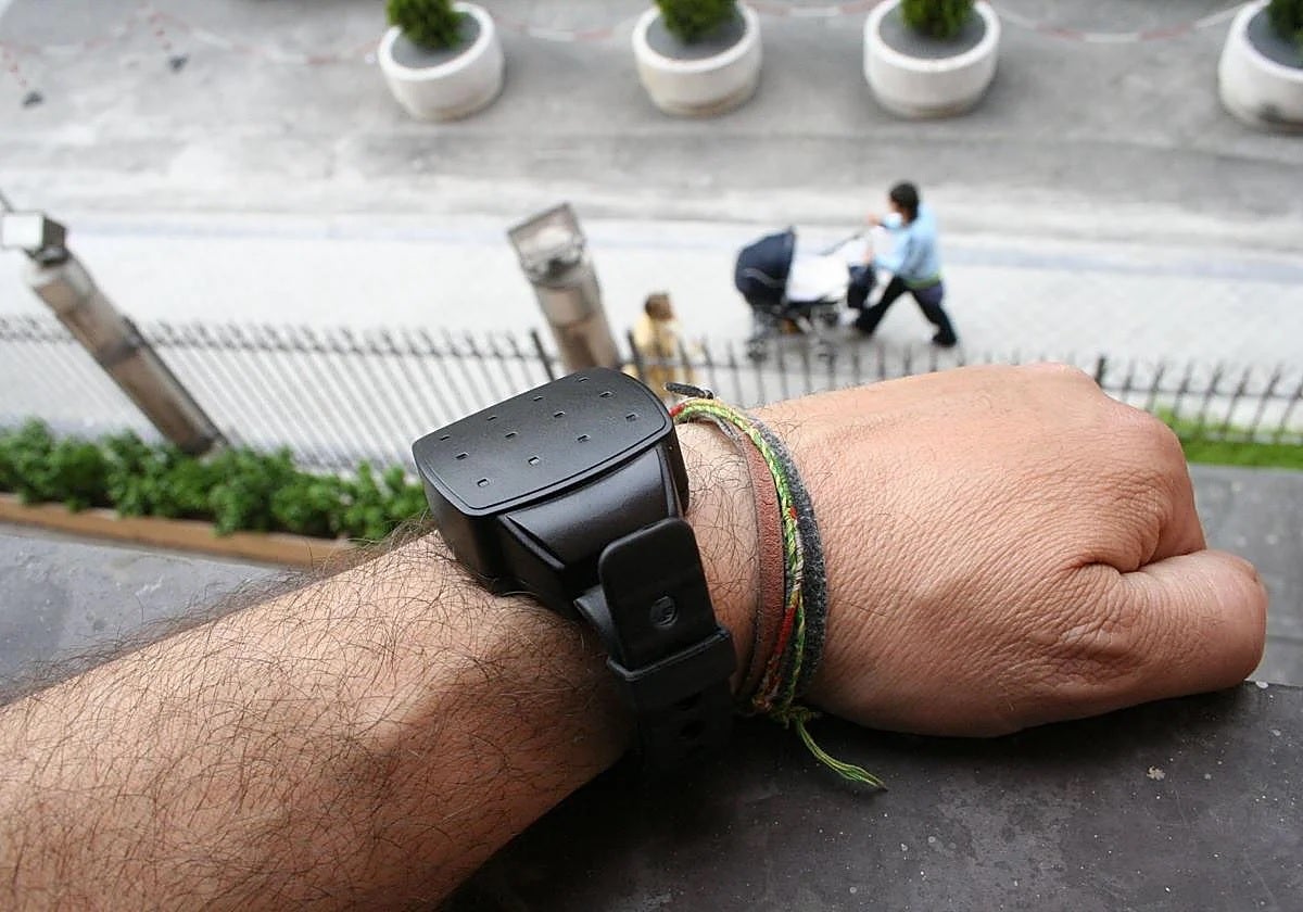 Pulsera antimaltrato.