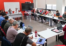 Reunión de la SGISE con representantes sindicales de bomberos.