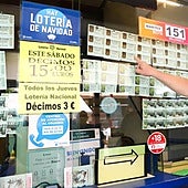 Administración de lotería en Miranda de Ebro.
