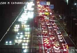 La Pista de Silla, en un atasco.