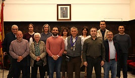 Un momento de la recepción.