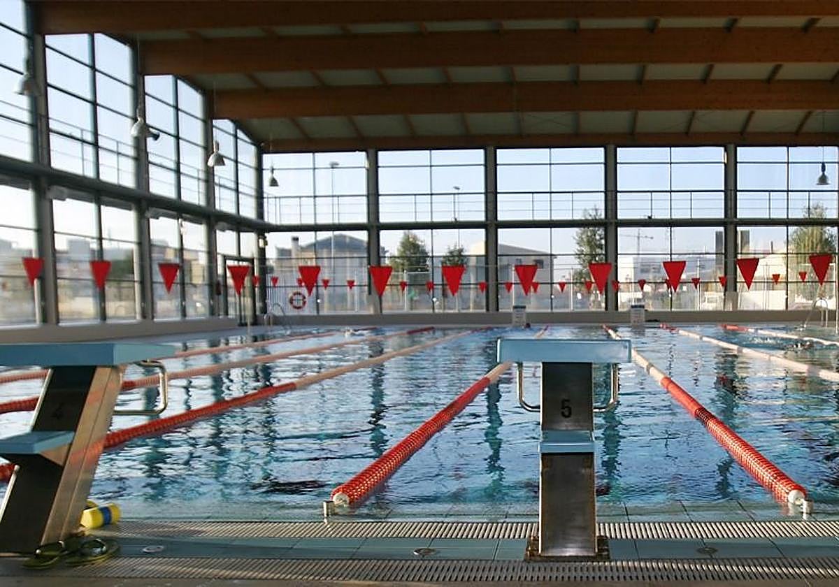 Piscina cubierta de Algemesí.
