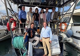 Embarcación para la travesía.