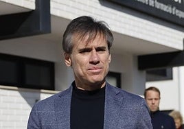 Miguel Ángel Corona, en Paterna.