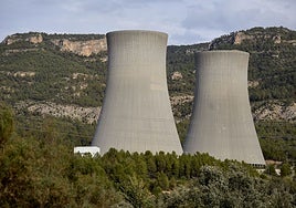 Central nuclear de Cofrentes, en octubre de 2023.