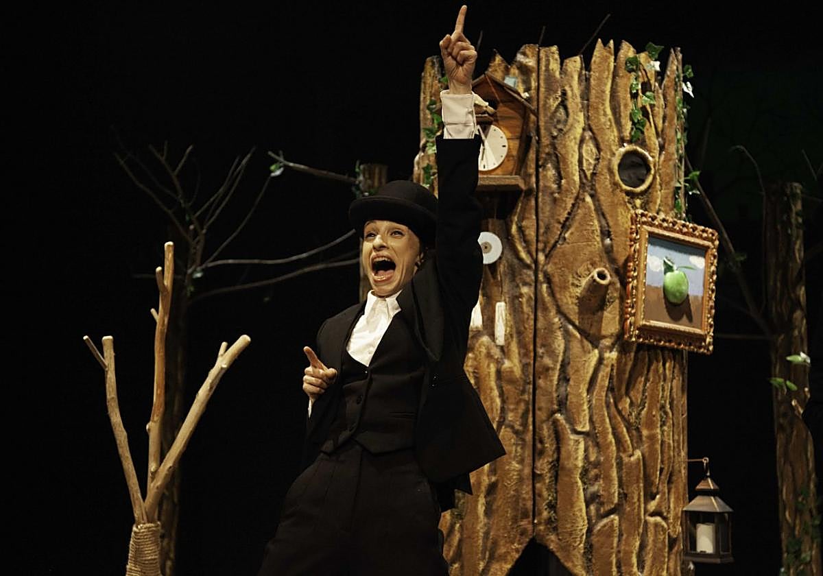 Una de las escenas del espectáculo 'Tá'.