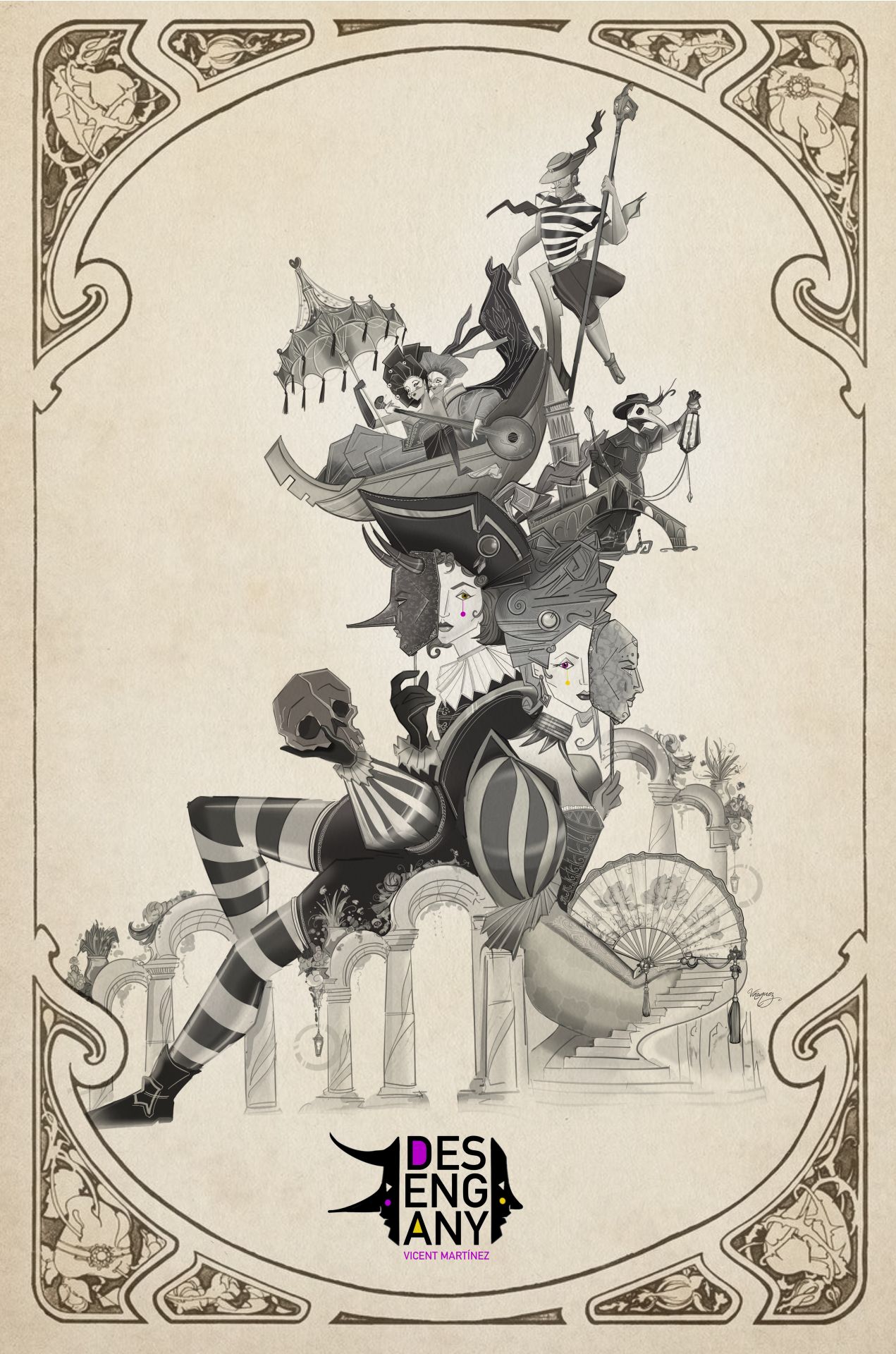 Falla Espartero-Gran Vía-Ramón y Cajal