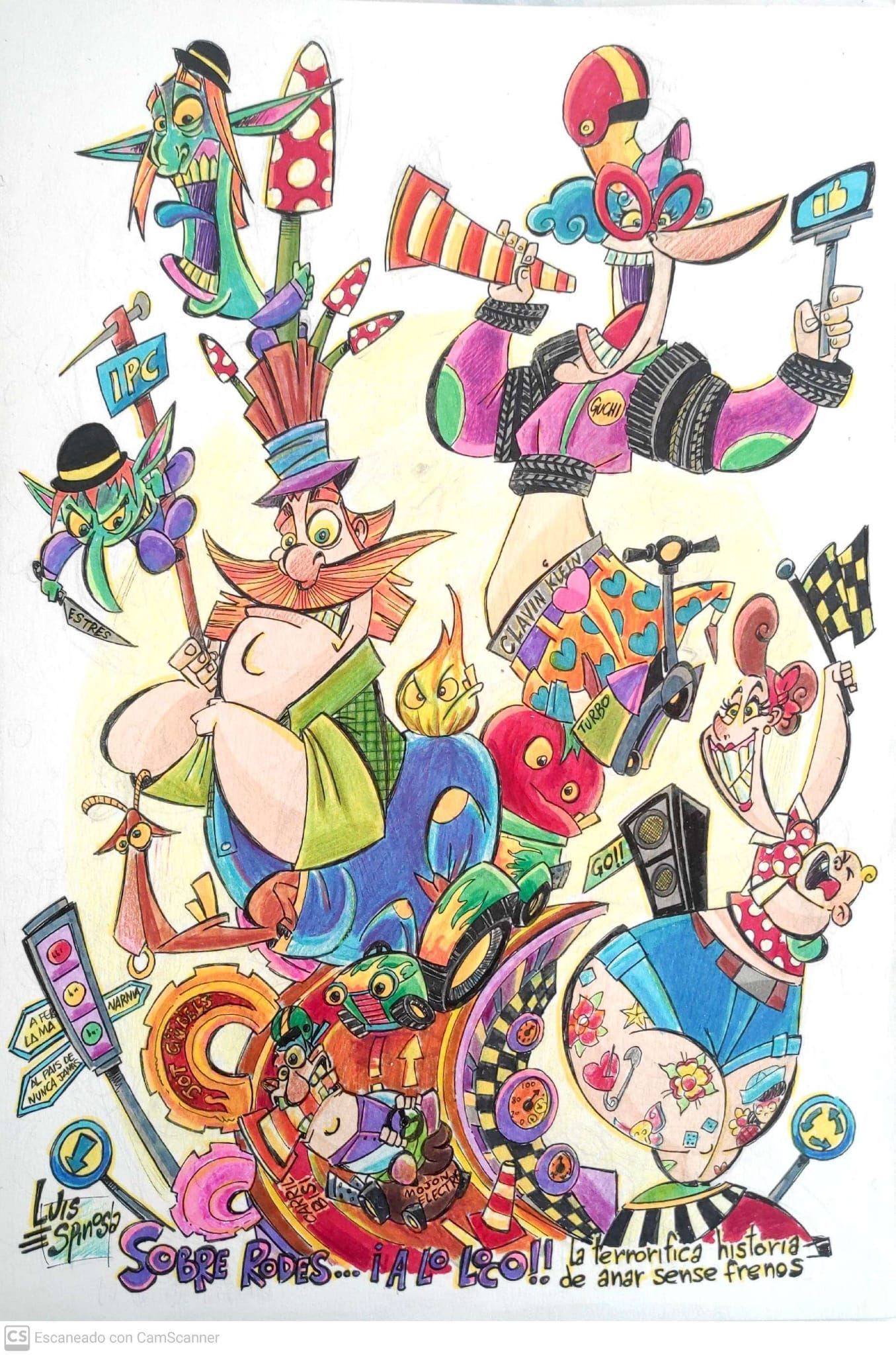 Falla Jerónima Gales-litógrafo Pascual y Abad