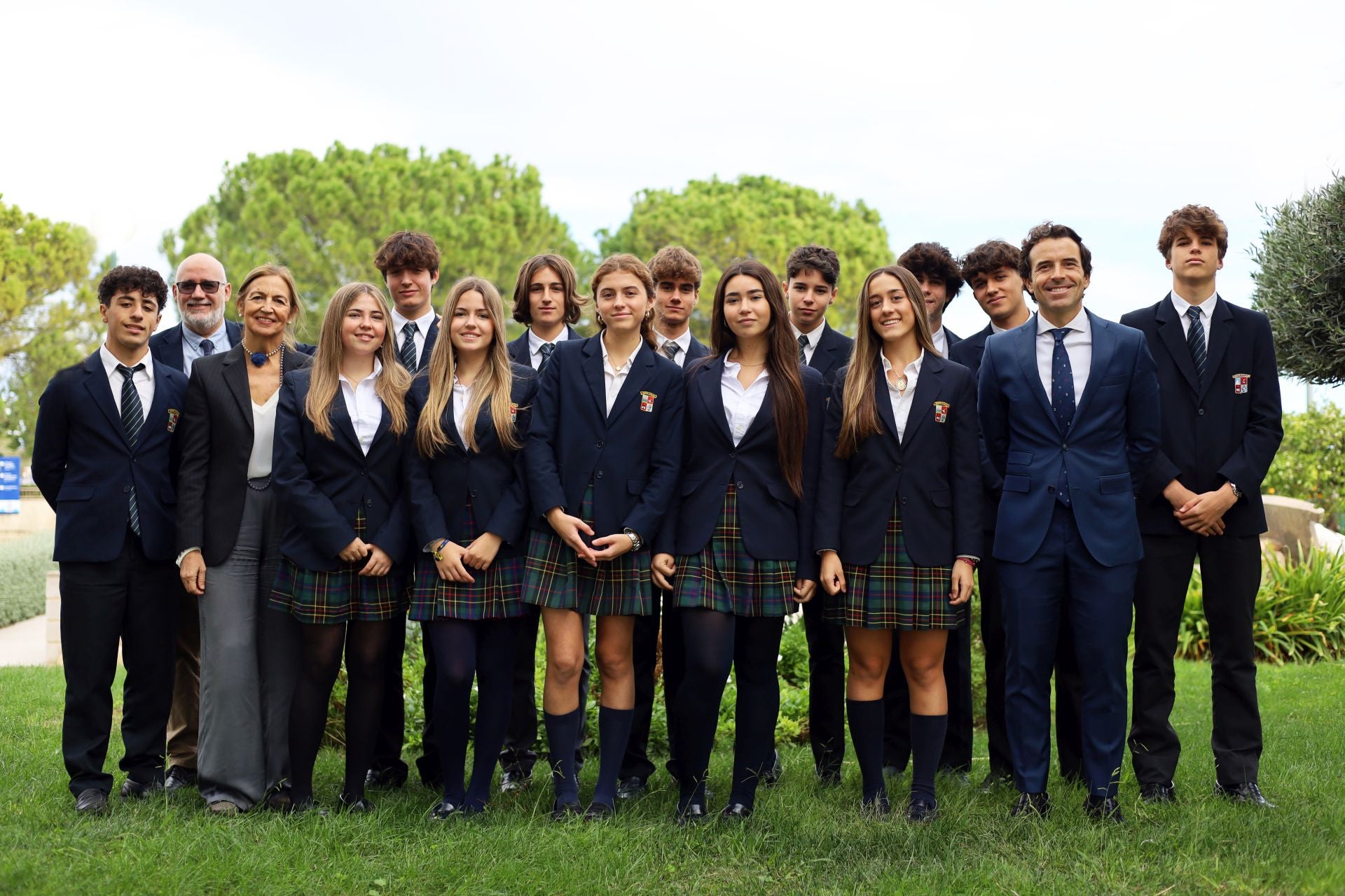 Alumnos de 1º de Bachillerato que participan en la presente edición de StartInnova.