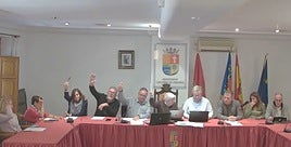 El grupo PP del Ayuntamiento vota a favor de los presupuestos.