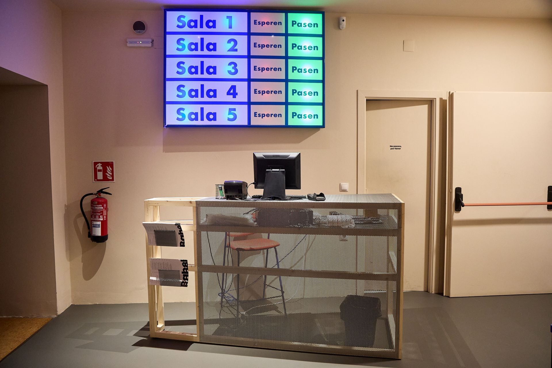 Fotos del recién reformado cine Babel de Valencia