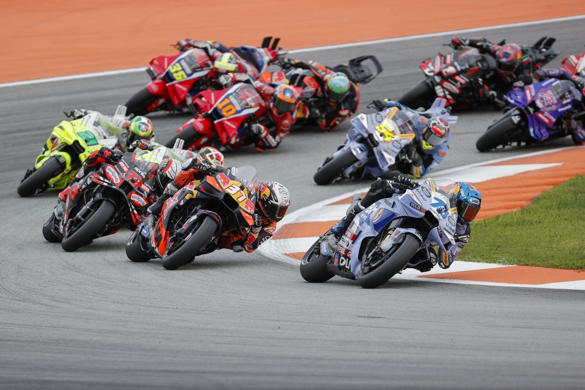 Segunda jornada de entrenamientos del Gran Premio de la Comunitat Valencia de MotoGP