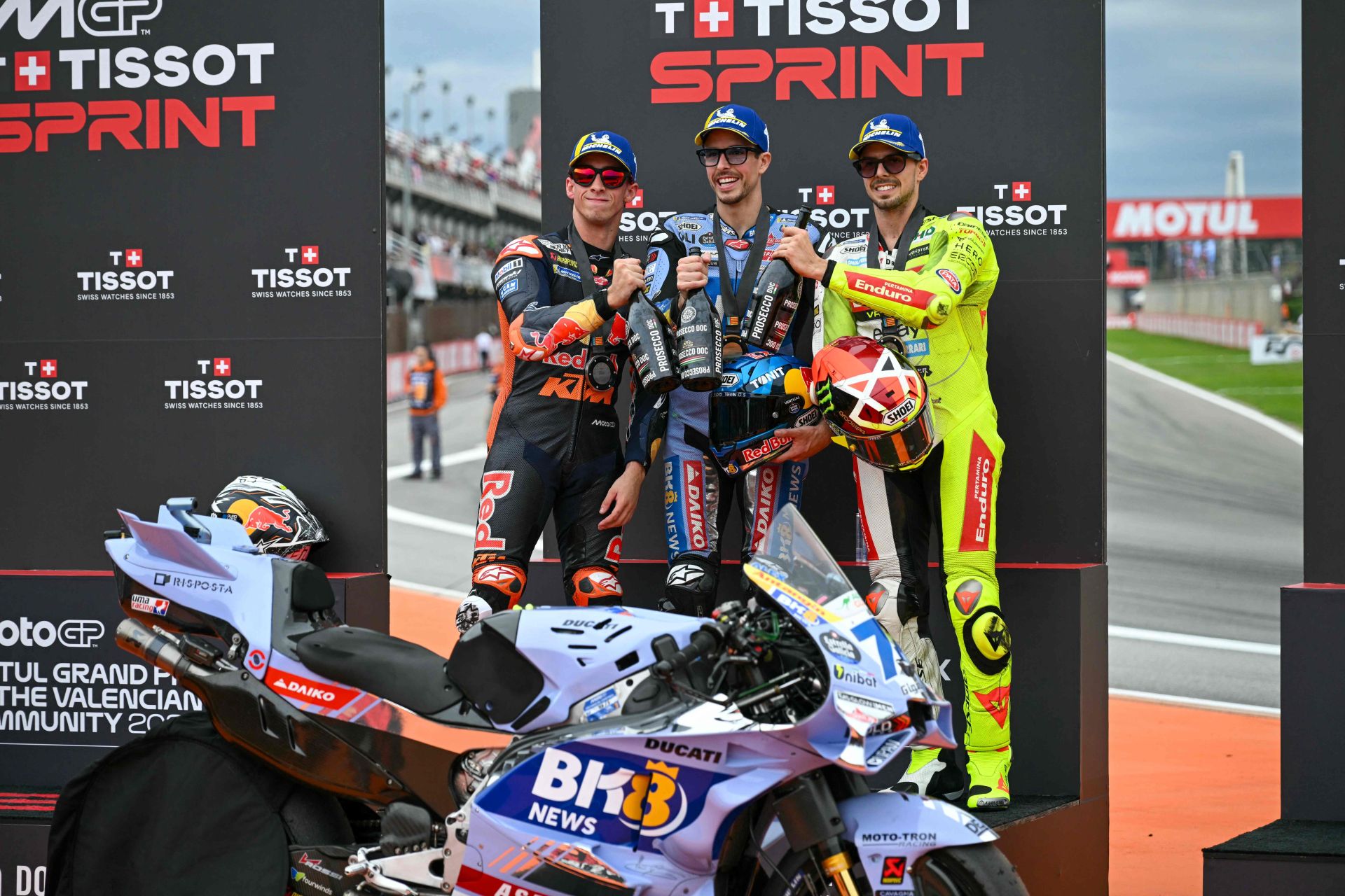 Segunda jornada de entrenamientos del Gran Premio de la Comunitat Valencia de MotoGP