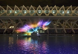 Espectáculo en el Museo de las Ciencias.