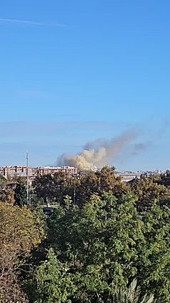 Vídeo: incendio en Alboraya (Valencia). Diari La Veu