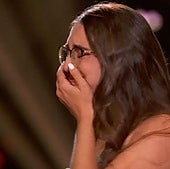 Una concursante de La Voz se queda en blanco en plena actuación y el gesto de Pablo López enamora al público