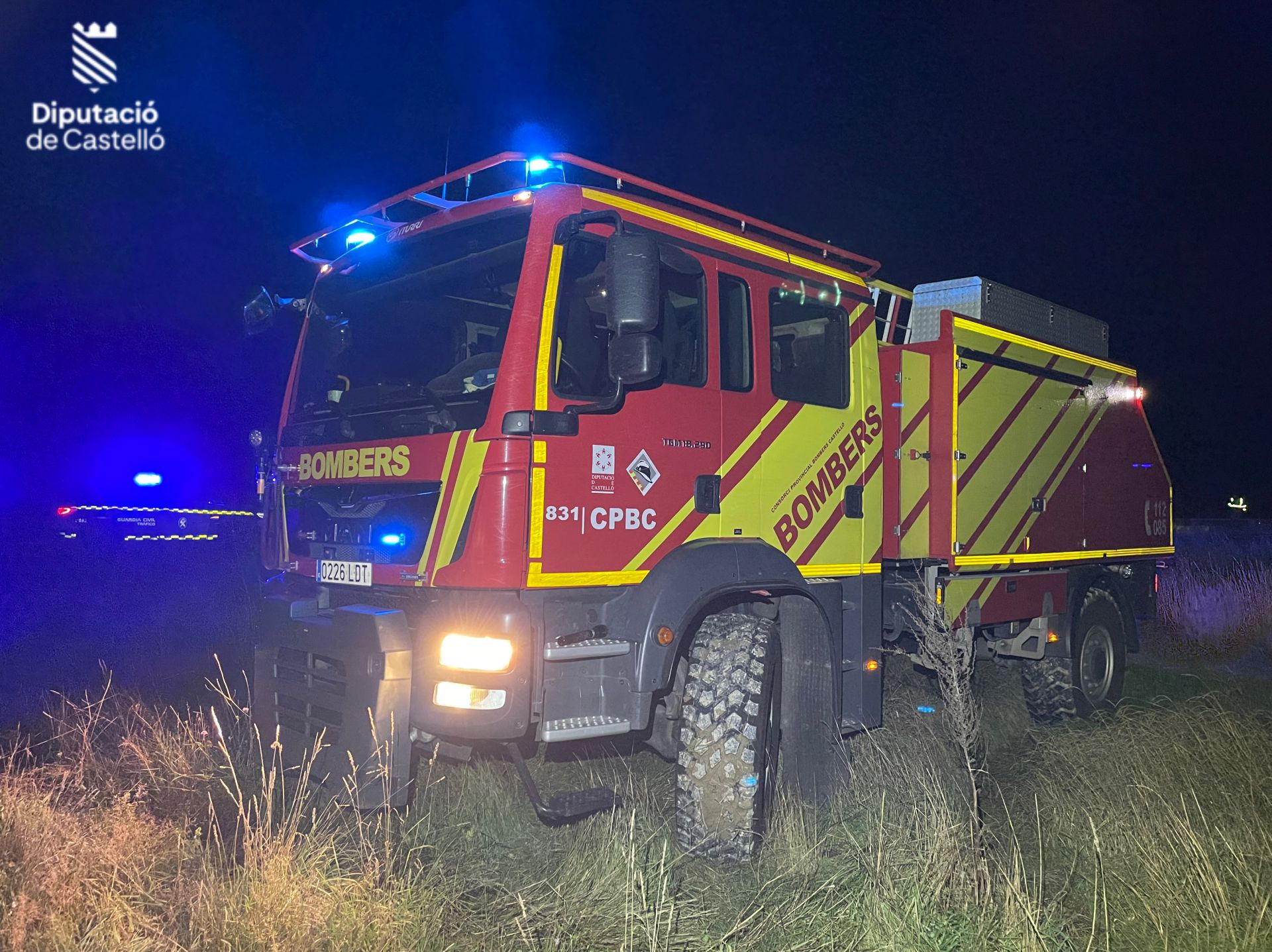 Fotos del accidente en un puente en Benassal donde han muerto dos personas