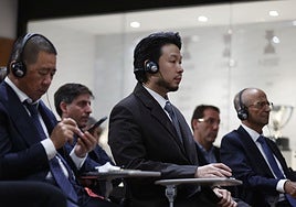 Kiat, la última vez que vino a la junta de accionistas.