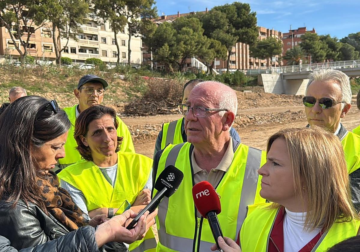 Visita de la delegada del Gobierno, Pilar Bernabé, la pasada semana.