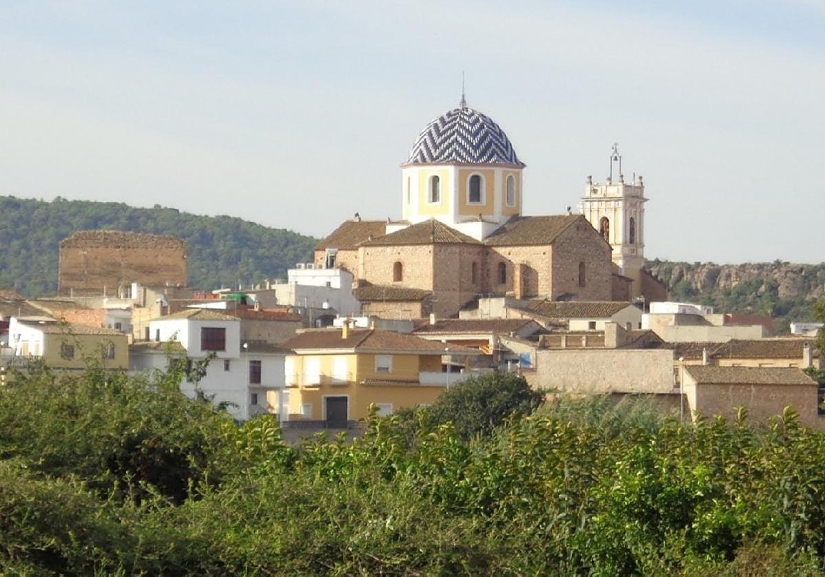 Vista de la localidad.