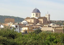 Vista de la localidad.