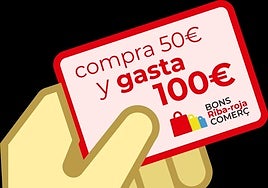 Cartel promocional de la campaña en Riba-roja.