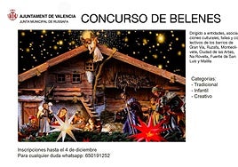 Cartel anunciador de concurso.