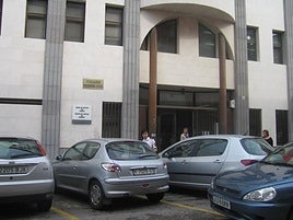 Actuales instalaciones judiciales de Sagunto.