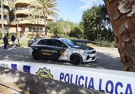 Aparcamiento de El Saler donde se produjeron los asesinatos la noche del 27 de febrero de 2024.