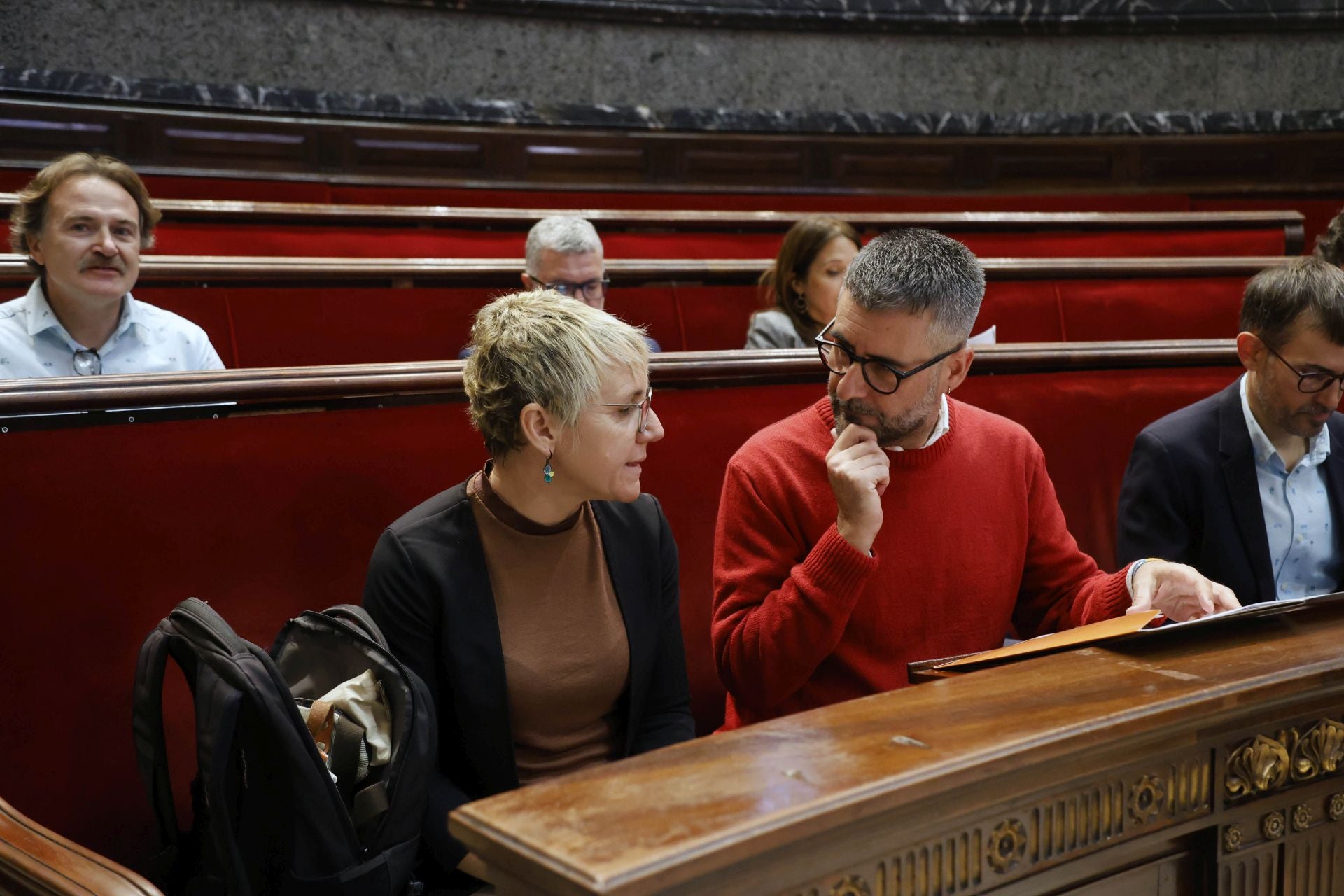 Fotos del Pleno del Ayuntamiento de Valencia, celebrado este martes