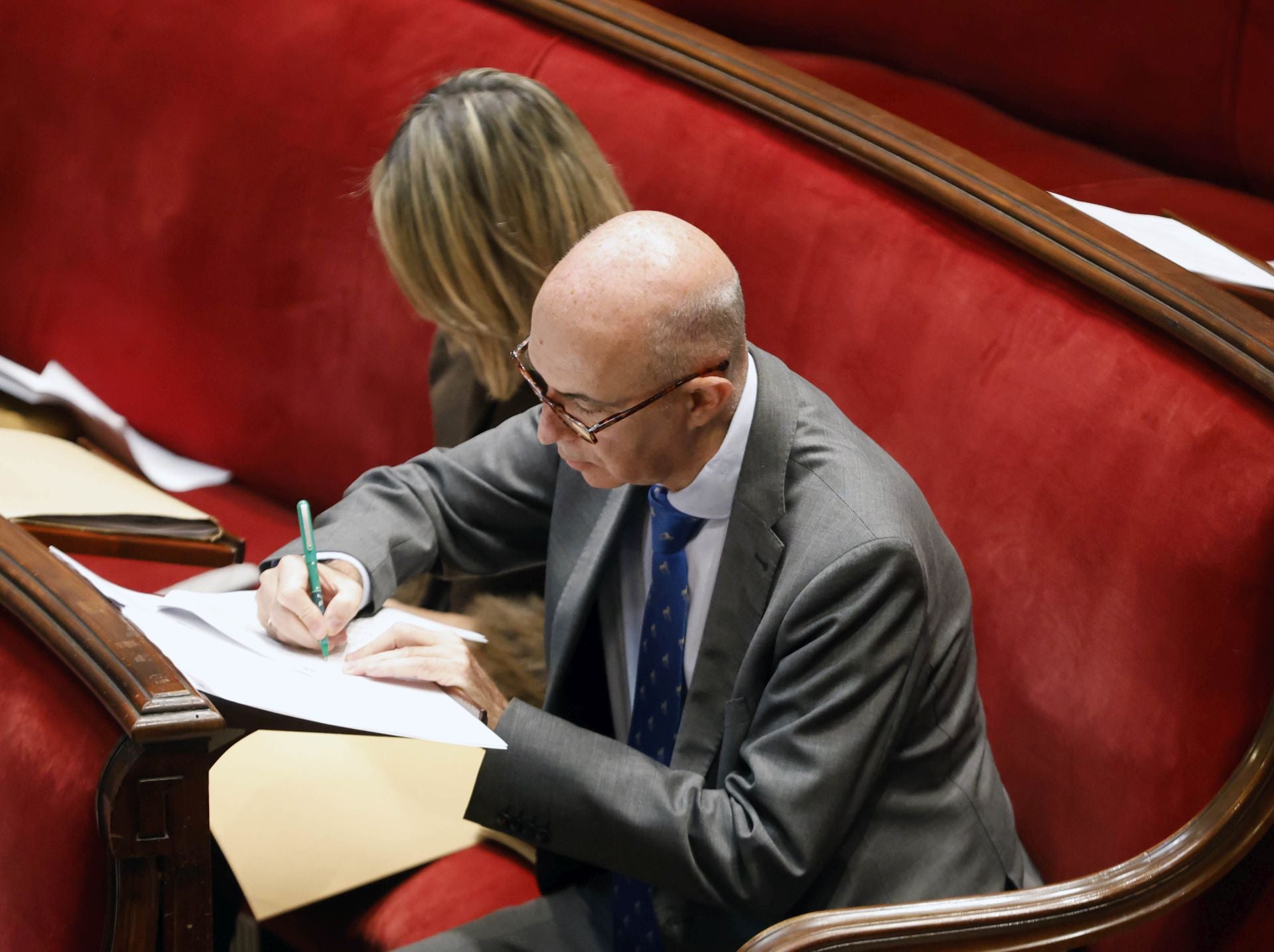 Fotos del Pleno del Ayuntamiento de Valencia, celebrado este martes
