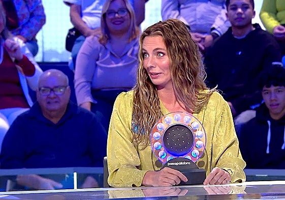 Alejandra Osborne, en 'Pasapalabra'.