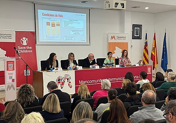 Imagen de las jornadas en la sede de la Mancomunitat de l'Horta Sud.