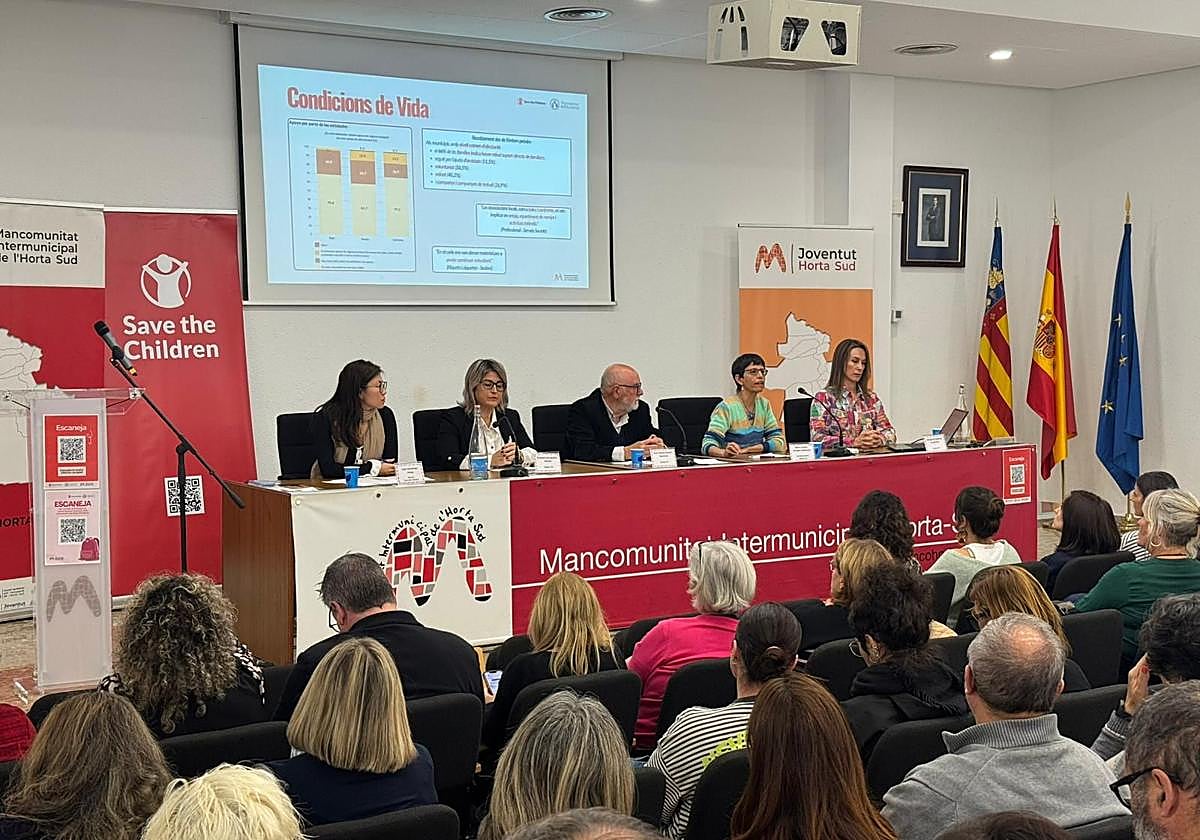 Imagen de las jornadas en la sede de la Mancomunitat de l'Horta Sud.
